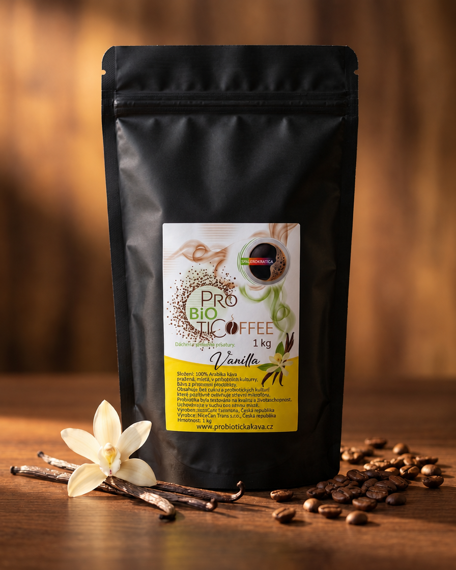 Probiotická káva Vanilka 1 kg
