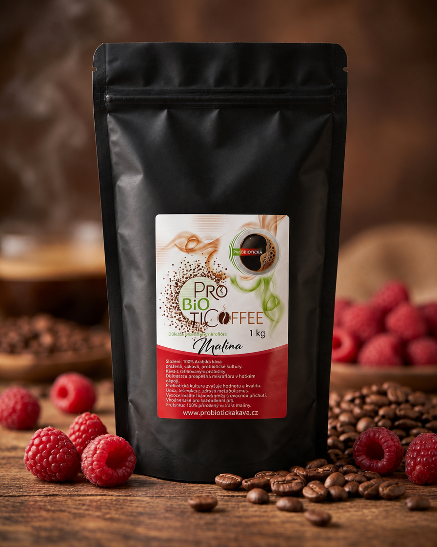Probiotická káva Malina 1 kg