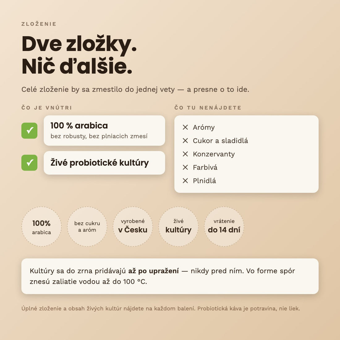 Probiotická káva 1 kg